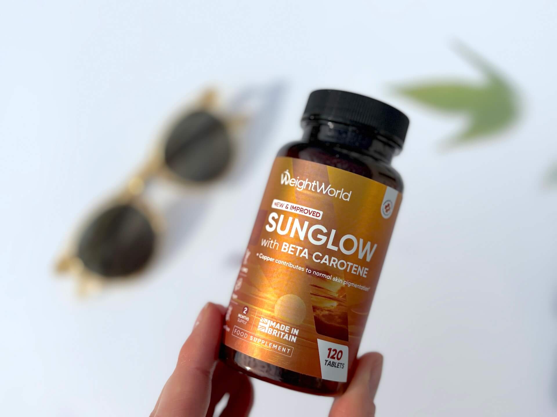 WeightWorld Sunglow bøtte i hånd
