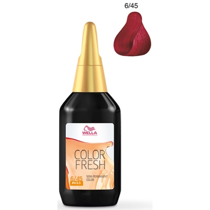 6/45 dark blonde red